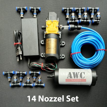12 nozzle Mist system & 60ft Set