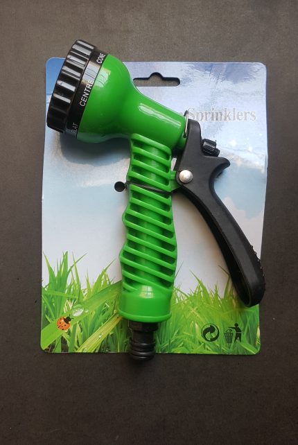 7- Pattern Water Shower and Spray Nozzle for Watering Plants and Car Washing