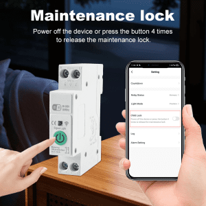 Smart WIFI Circuit Breaker By AWC traders importer